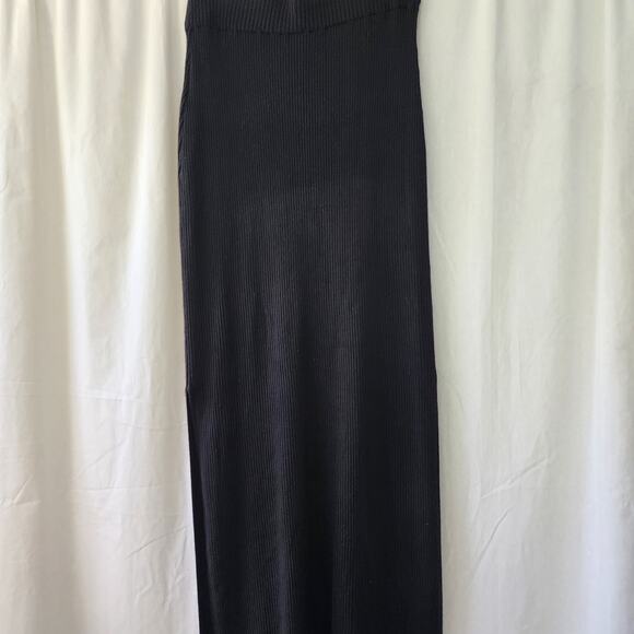 Sincerely Jules ribbed Midi Skirt in Black
slit knit stretchy boho M new Y2K - Picture 2 of 9